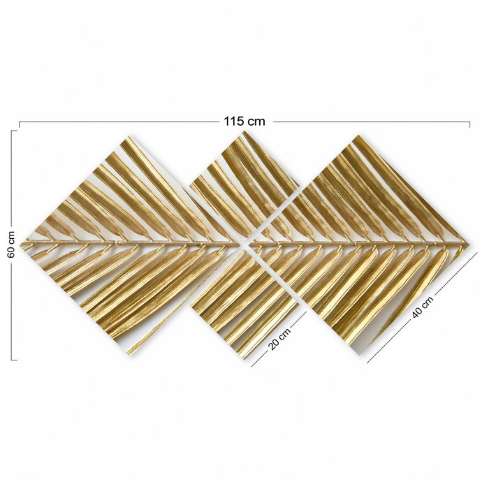 Wallity Cuadro decorativo de MDF Multicolor (4 Piezas) Wallity Cuadro decorativo de MDF Multicolor (4 Piezas)